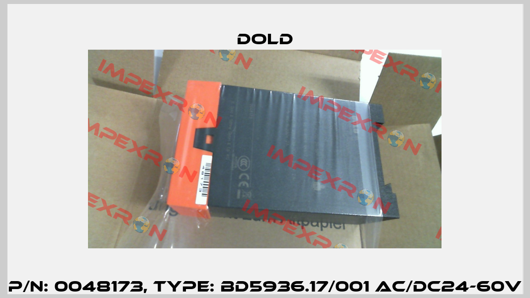 p/n: 0048173, Type: BD5936.17/001 AC/DC24-60V Dold