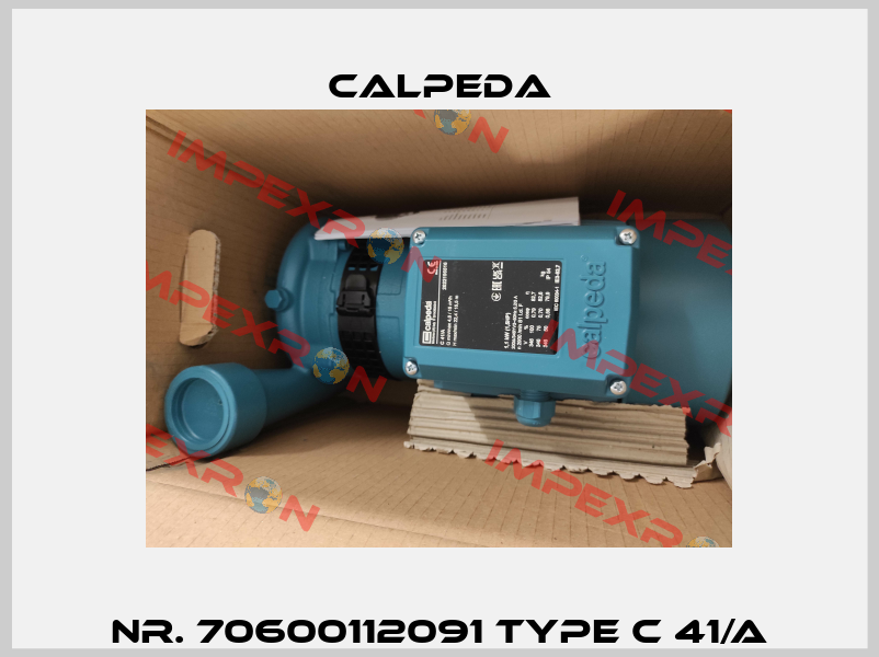 Nr. 70600112091 Type C 41/A Calpeda