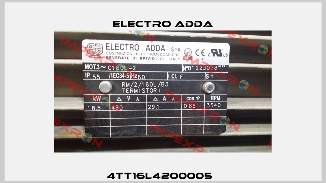 4TT16L4200005   Electro Adda