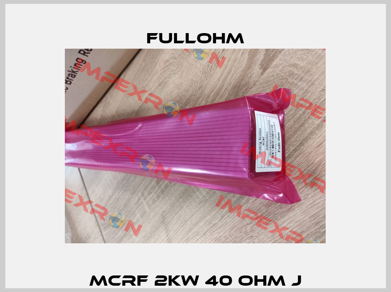 MCRF 2kW 40 ohm J Fullohm
