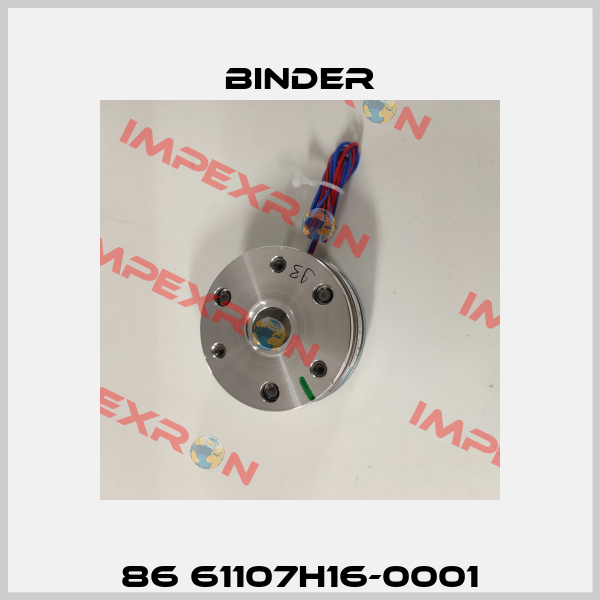 86 61107H16-0001 Binder
