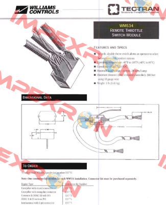 134224 WM-534B  Caterpillar