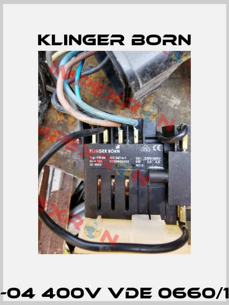 kb-04 400v vde 0660/102 Klinger Born