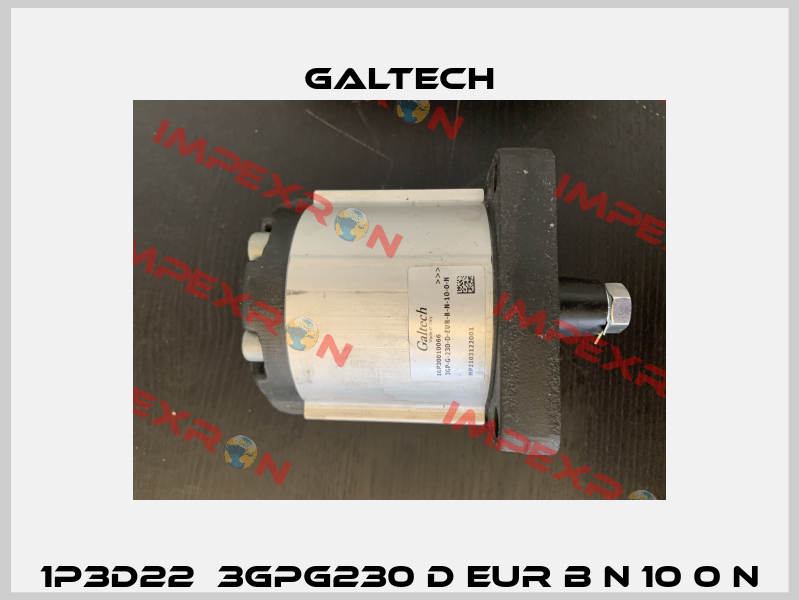 1P3D22  3GPG230 D EUR B N 10 0 N Galtech
