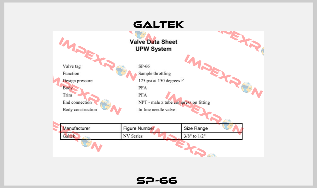 SP-66  Galtek