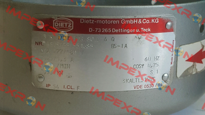 R27-2176-NK-035/055-4_8 (OEM) Dietz-Motoren