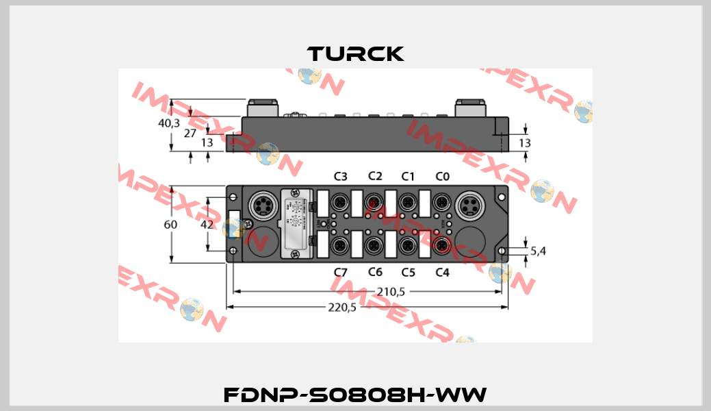 FDNP-S0808H-WW Turck