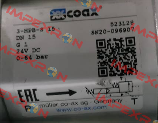 523128 / 3-HPB-S 15 Coax