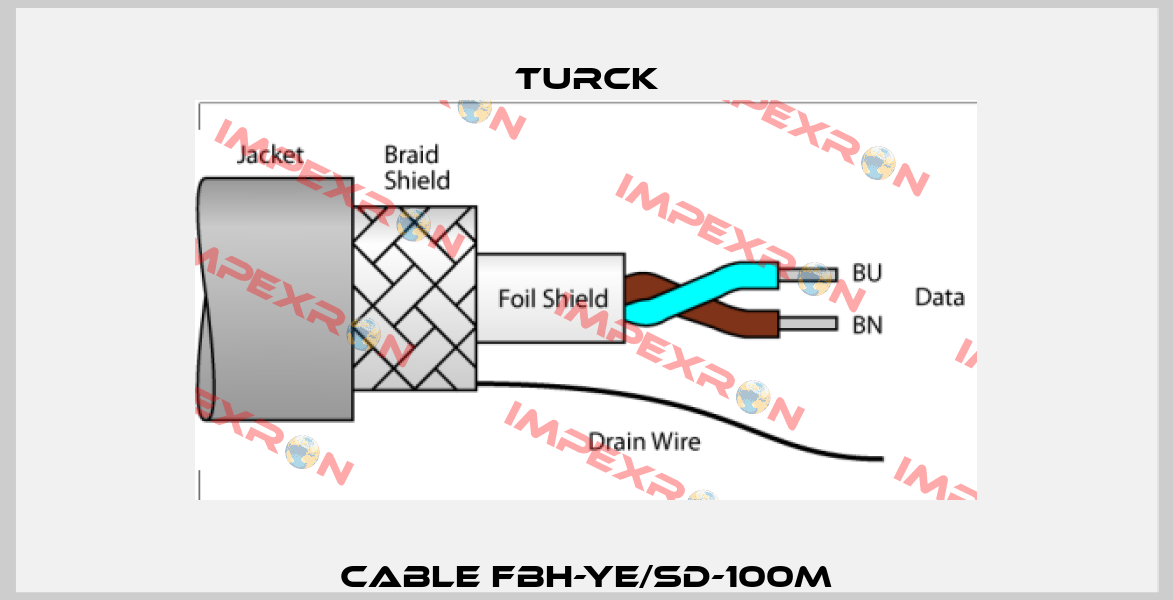 CABLE FBH-YE/SD-100M Turck