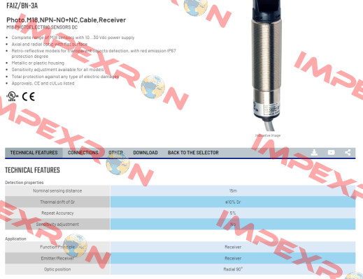 FAIZ/BN-3A Micro Detectors / Diell (now Datasensing)