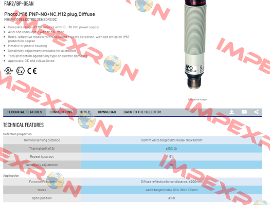 FAR2/BP-0EAN Micro Detectors / Diell (now Datasensing)