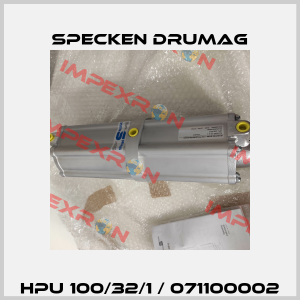 HPU 100/32/1 / 071100002 Specken Drumag