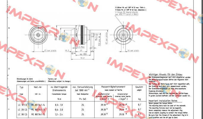 Typ LC 20CS  Enomoto Micro Pump