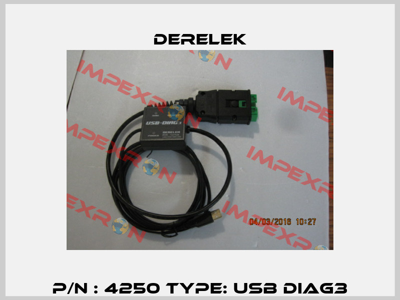 P/N : 4250 Type: USB DIAG3 Derelek