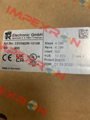 CEV582M-10108 / CEV582M*4096/409 TR Electronic
