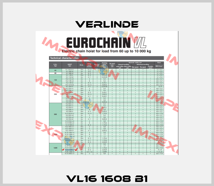 VL16 1608 B1 Verlinde