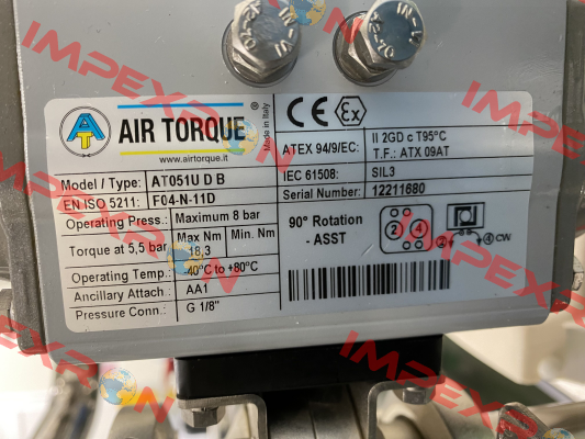 AT051UDB Air Torque