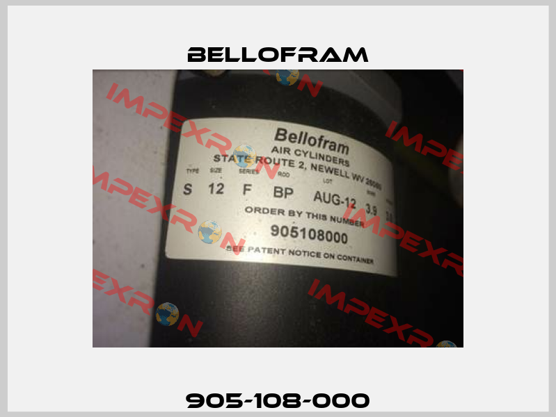 905-108-000 Bellofram