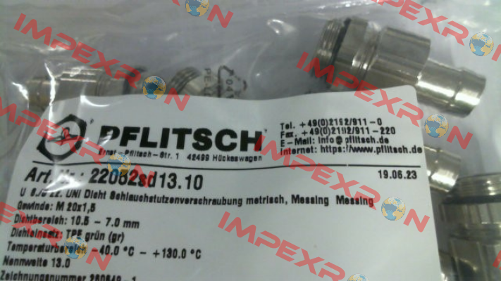 22052sd13.10 PFLITSCH