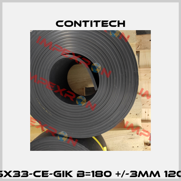 S-125-SX33-CE-GIK b=180 +/-3mm 12000mm Contitech