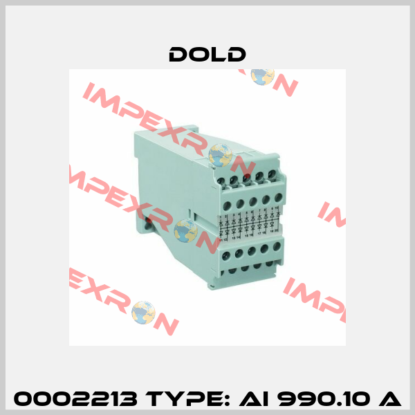 0002213 Type: AI 990.10 A Dold