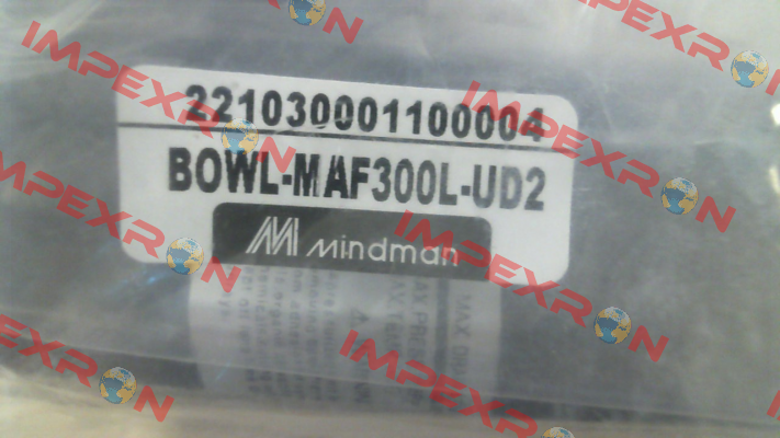 BOWL-MAF300L-UD2 Mindman