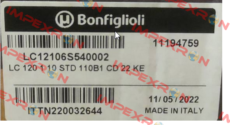 LC12106S540002 Bonfiglioli