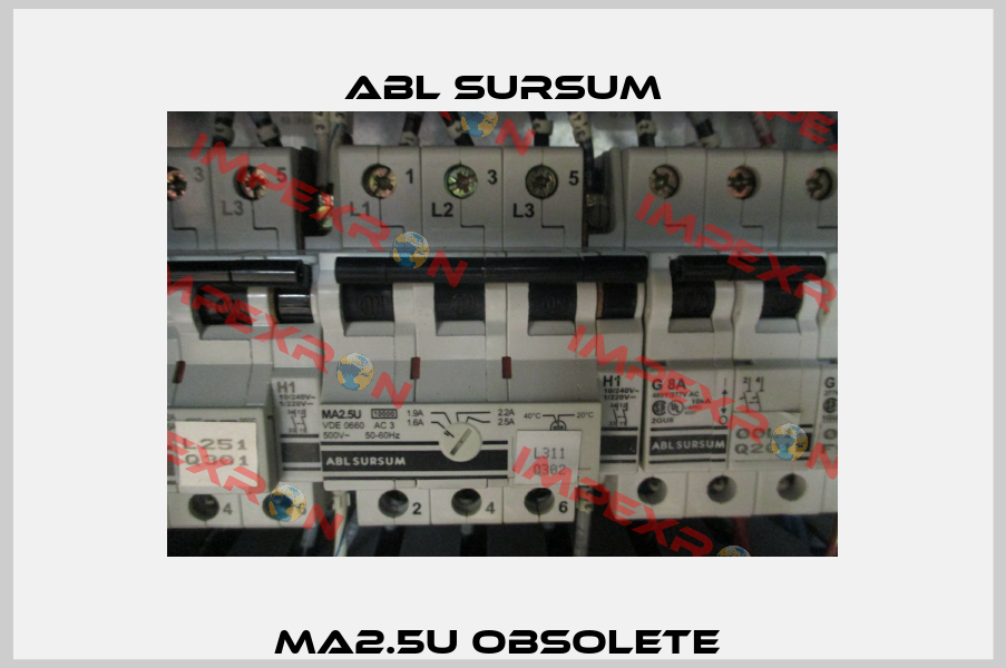 MA2.5U obsolete  Abl Sursum