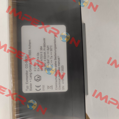 12.600580.4 / Exmonitor CO-1000 Bieler Lang