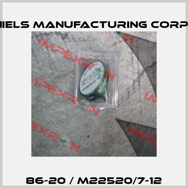 86-20 / M22520/7-12 Dmc Daniels Manufacturing Corporation